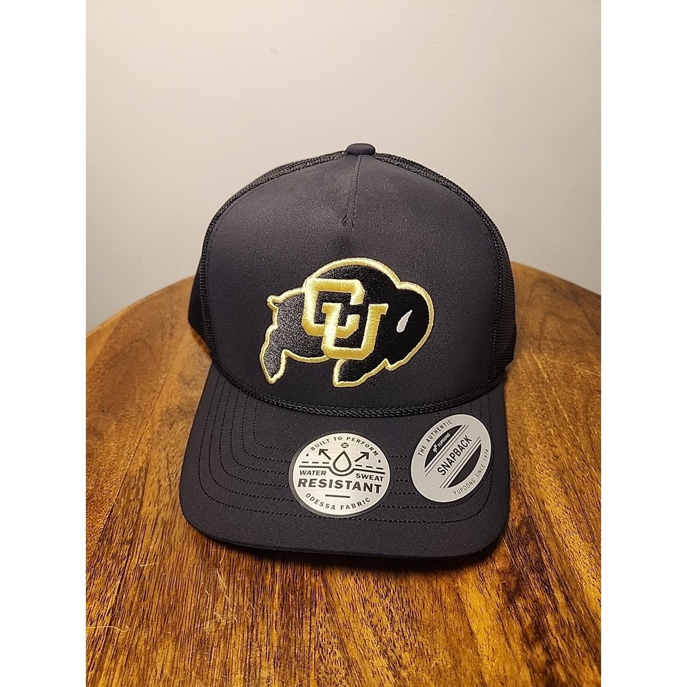HOOEY University of Colorado Snapback‎ Hat, Black